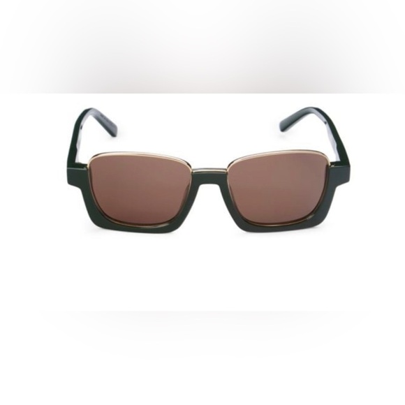 Marni Accessories - NEW Marni Green 55mm Reverse Clubmaster Sunglasses